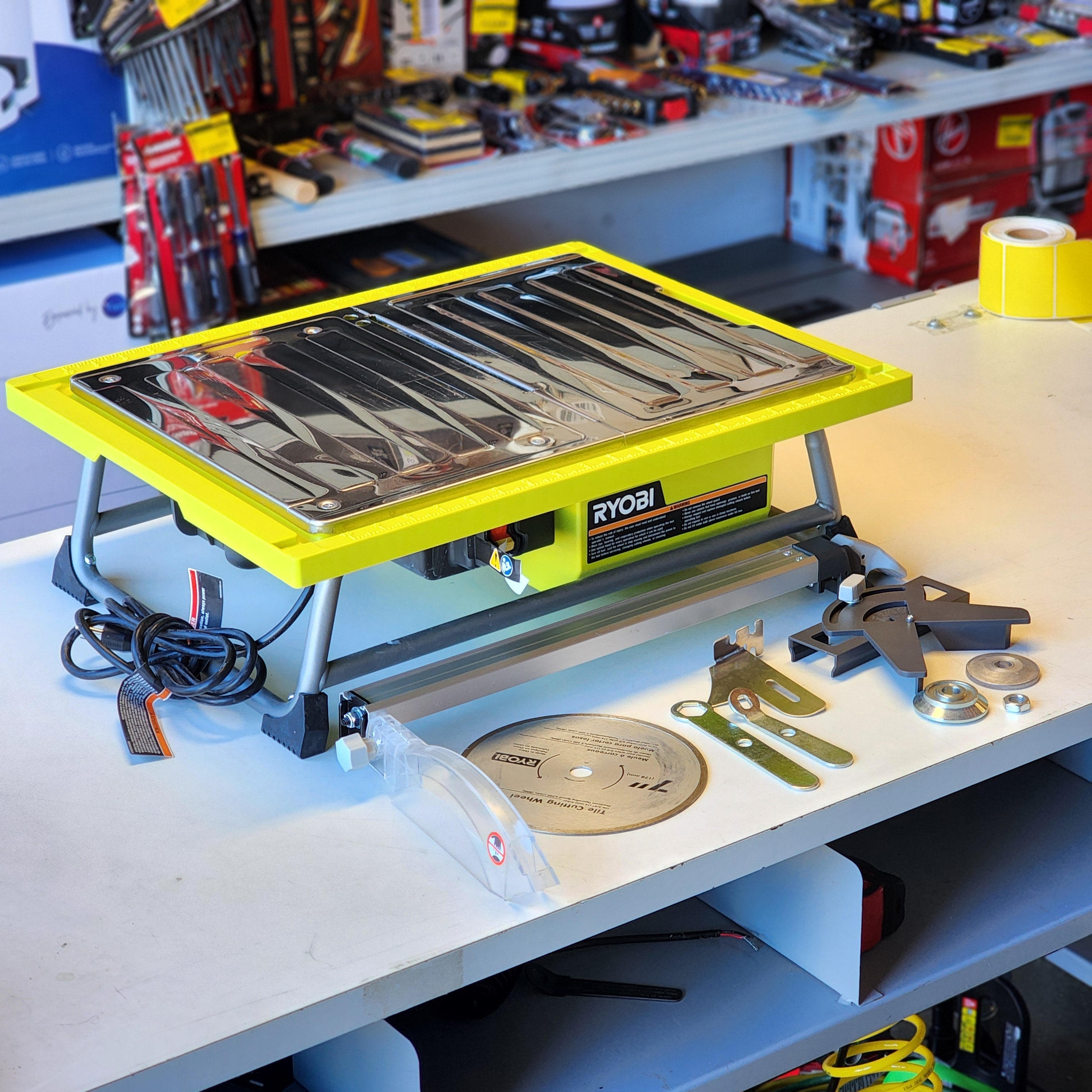 4.8 -Amps 7 in. Blade Corded Tabletop Wet Tile Saw (WS722) 4.8 -Amps 7 in. Blade Corded Tabletop Wet Tile Saw (WS722)